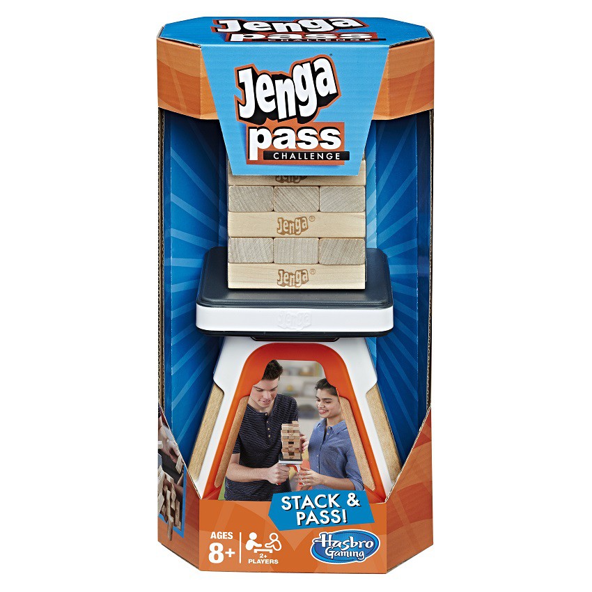 Trò chơi Rút gỗ Thử Thách Cùng Jenga HASBRO GAMING E0585