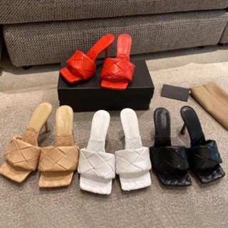 3hV(Ảnh Thật) Guốc Quai Đan Rọ Bottegaveneta Gót Nhọn 7p Fullbox Hàng Quảng Châu Cao Cấp Xịn 2020 : c1 hot Xa neww -
