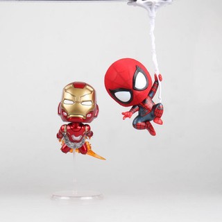 Mô hình Spider man và Iron Man