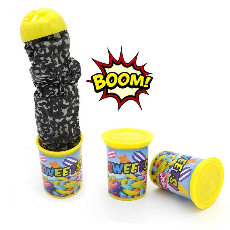 Đồ chơi hình con rắn nhảy lò xo vui nhộn trang trí tiệc Halloween