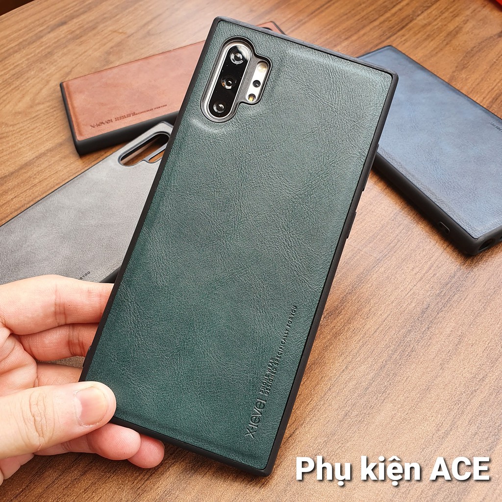 Ốp da Samsung Note 10 Plus, Note8, Note 9, S10 Plus , S20Plus, S20Ultra, Note 20Ultra chính hãng X-Level