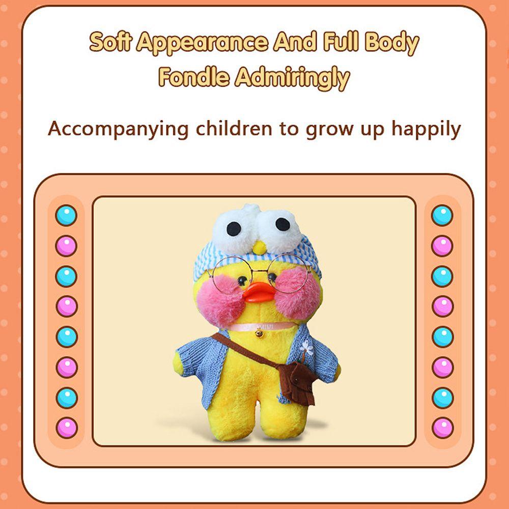 LILYES Vịt Nhồi Bông 30cm Phong Cách Hàn Quốc Xinh Xắn