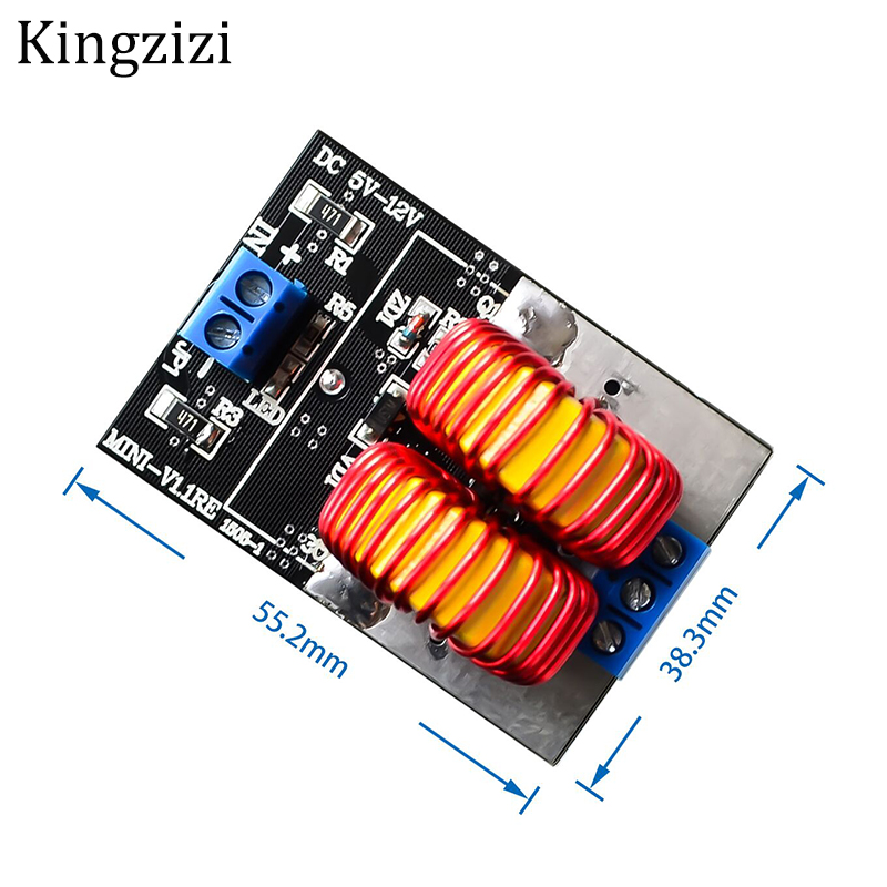 Mạch Nung Cao Tần ZVS Mini 120W 5V-12V DC