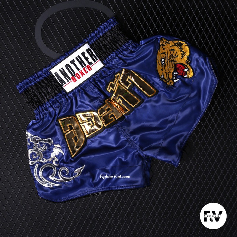 ( Mẫu Mới )Quần Muay Thái Another Boxer Chính Hãng Muay Thai Short Chất Liệu Satin Cao Cấp Mẫu Mới 2021