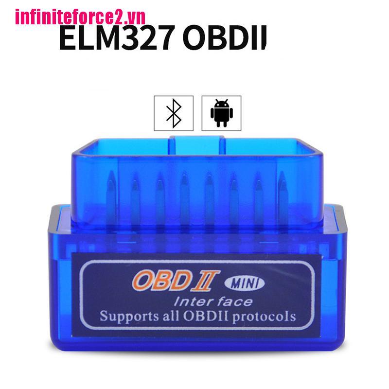 [IN2VN]Car Bluetooth Mini ELM327 OBD2 II Auto OBD2 Diagnostic Interface Scanner Tool