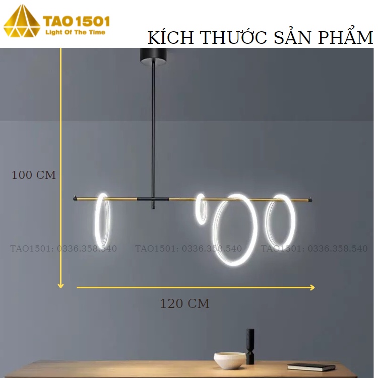 Đèn thả decor Bắc Âu - Đèn Thả Bàn Ăn, Quầy Bar - Đèn Thả Phòng Khách - Đèn thả hút từ trường
