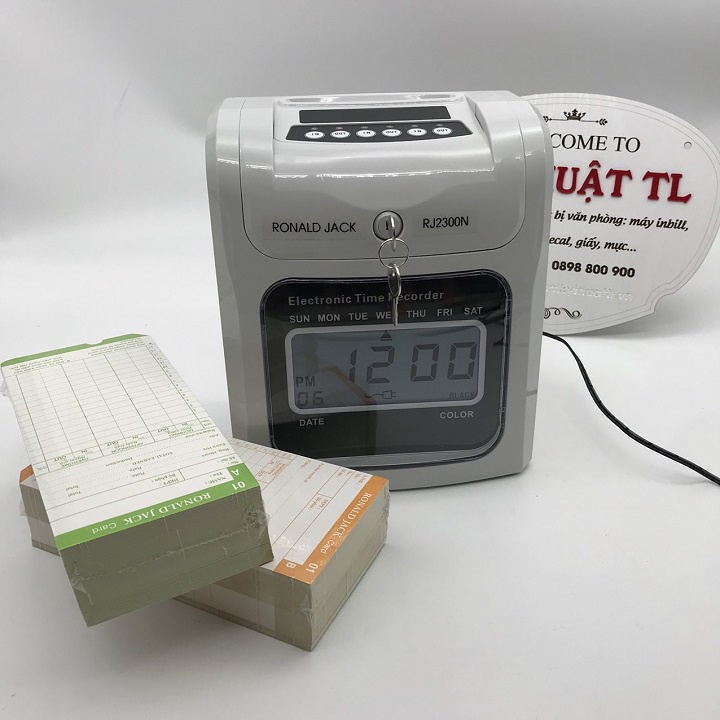 Máy châm công thẻ giấy Ronald Jack RJ-2300N
