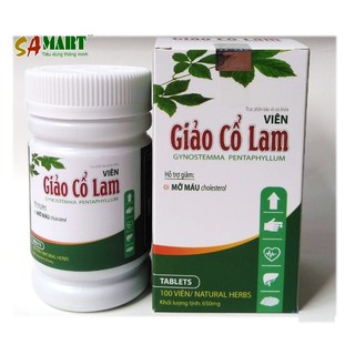 Viên Giảo cổ lam hỗ trợ giảm mỡ máu ( Mua 5hộp tặng 1 hộp)