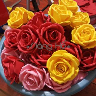50 bông hoa giấy