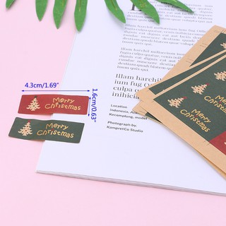 Set 100 miếng dán trang trí Giáng Sinh