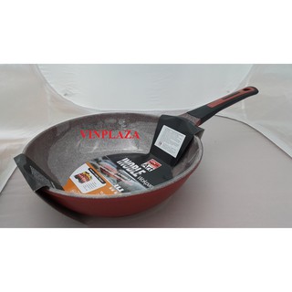 Chảo đá sâu lòng chống dính Queen Art Hàn Quốc Ø300 mm Φ30cm×H8.5cm - QMK30