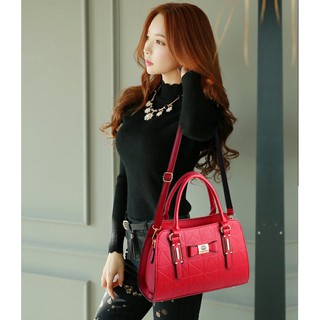 Túi Xách OHANEL Da Thời Trang Màu Đỏ