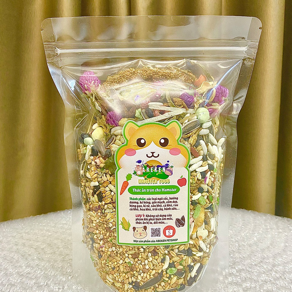 Thức ăn ABEKEN SIÊU NGON ~30 thành phần dành cho Hamster