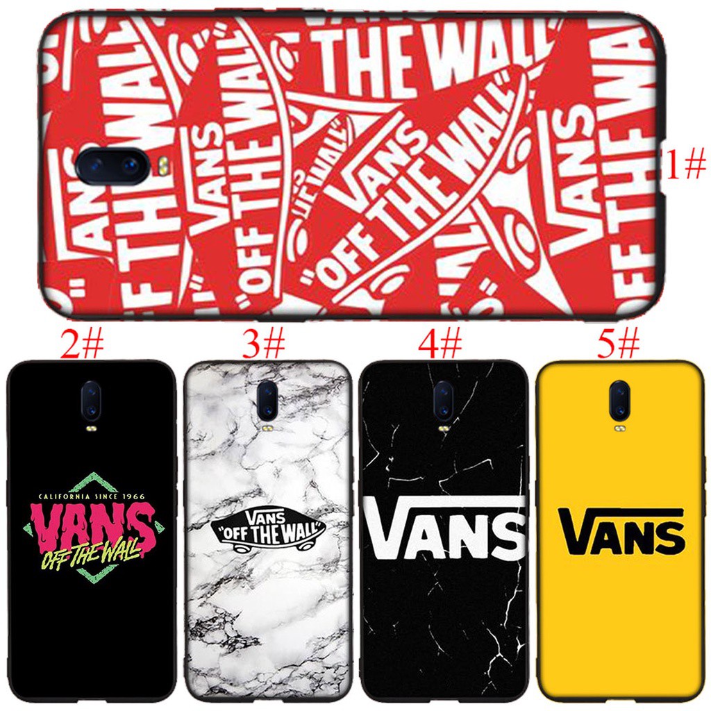 CU95 VANS Fashion cute Silicone Case Soft Cover OPPO A3s A5s A7 2018 A37 Neo 9 A39 A57 A59 F1s A77 F3 A83 A1 F5 A73 F7 F9 Pro A7X