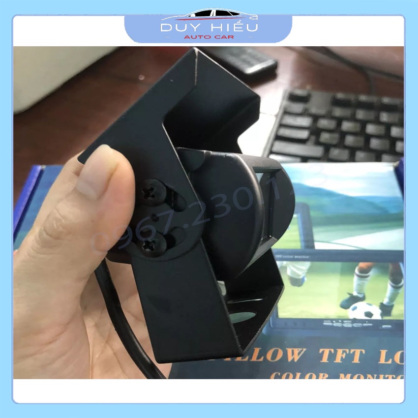 Combo Màn 7 inch và Camera Lùi Xe Tải Điện 12-36V Tặng Kèm Dây AV 20m