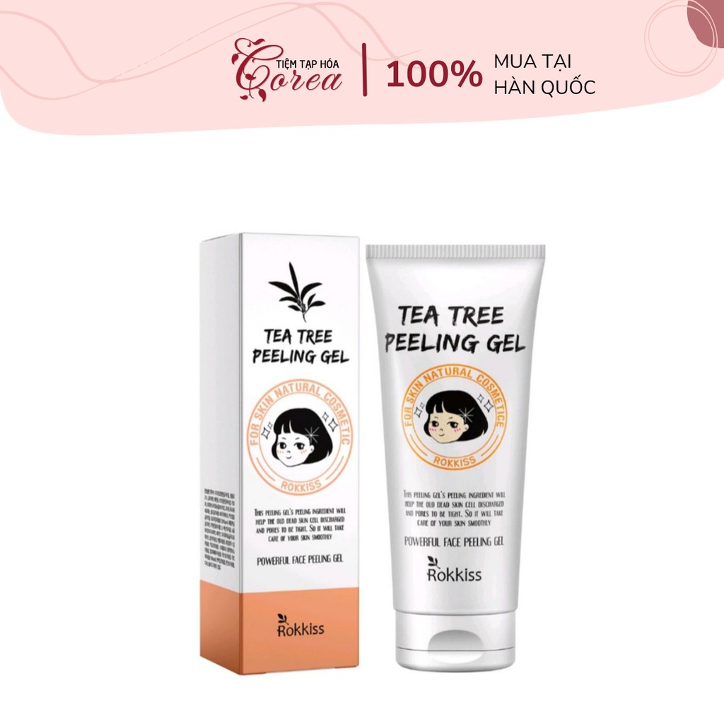 Tẩy da chết Rok Kiss Tea Tree Peeling Gel