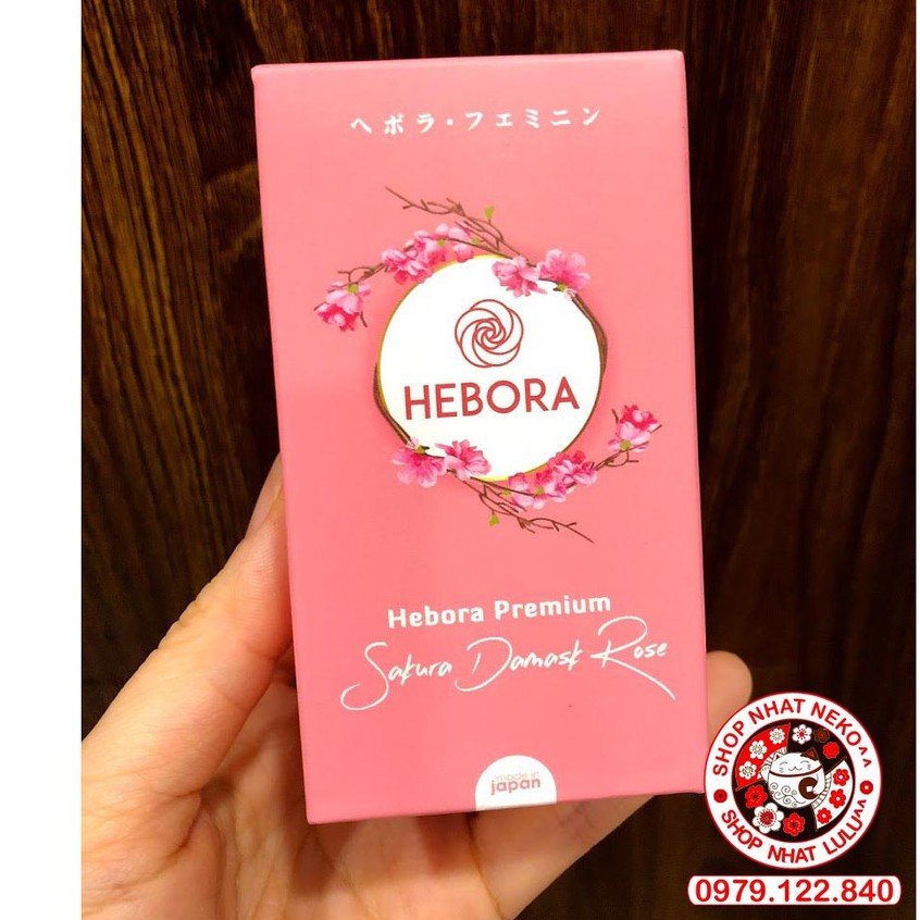 (MẪU MỚI 2020) Hebora viên uống đẹp da, thơm cơ thể nữ Nhật Bản