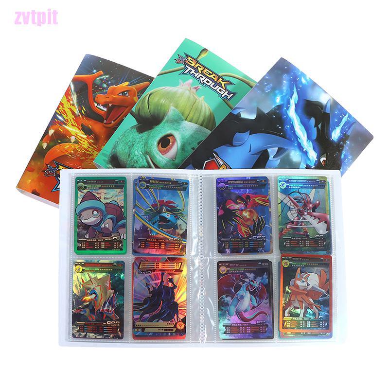 Sách đựng thẻ Pokemon có thể đựng 120 thẻ 4 ngăn tiện dụng