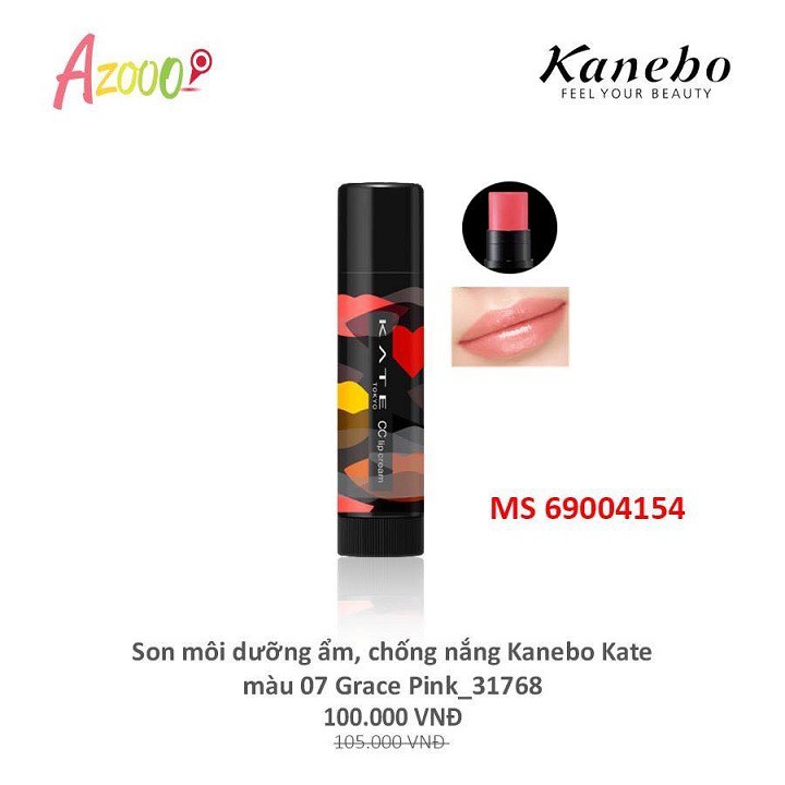 Son môi dưỡng ẩm, chống nắng Kanebo Nhật Bản[CÓ TEM CHỐNG HÀNG GIẢ] | BigBuy360 - bigbuy360.vn