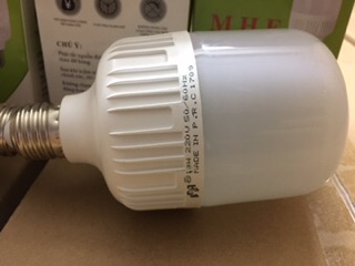 Bóng led chống ẩm 18W, Hiệu MHE