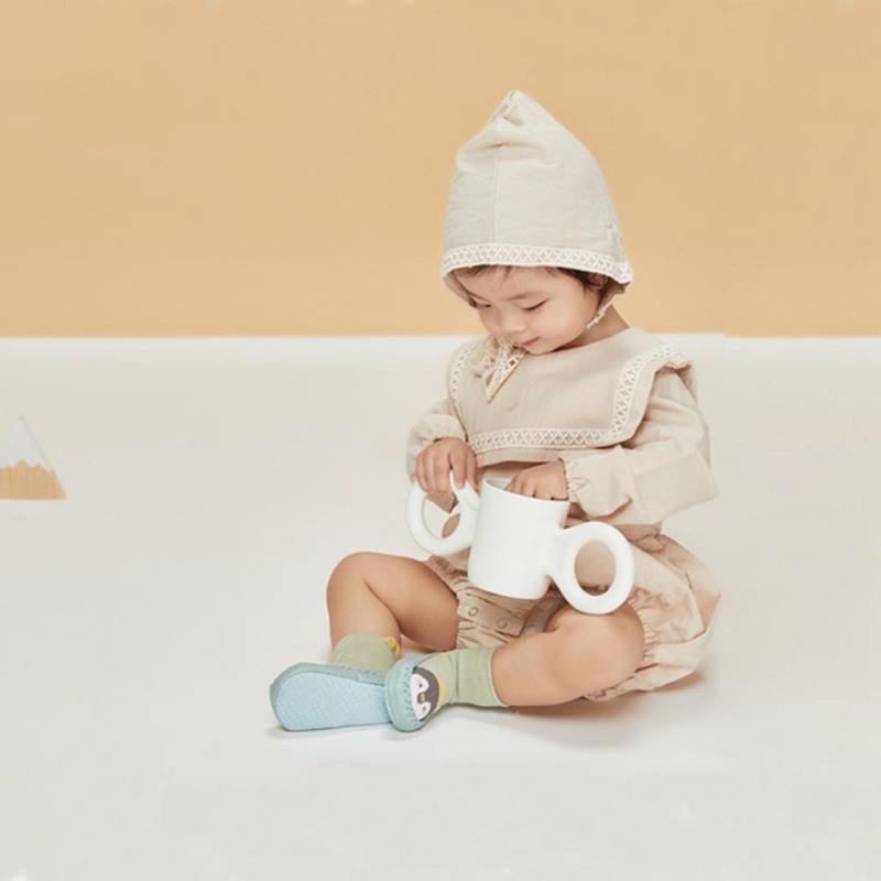 Giày Cotton Ấm Áp, Chống Trượt Cho Bé