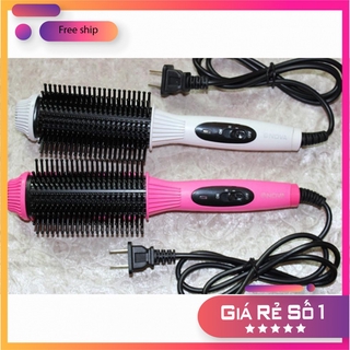 Lược Điện Tạo Kiểu Tóc Đa Năng Nova NHC - 8810, Uốn Cụp, Uốn Xoăn, Dập Xù Phồng - Bảo Hành 6 Tháng