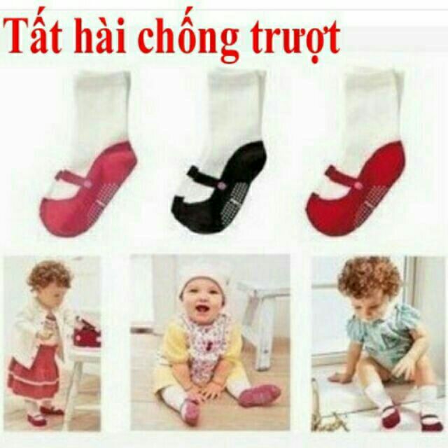 Tất hài cao cổ cho bé gái