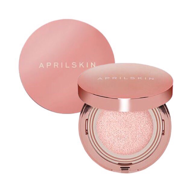 Sale 40% Phấn Nước April Pink Auth và 2 miếng mặt nạ gấu thỏ vịt  khuyến mãi