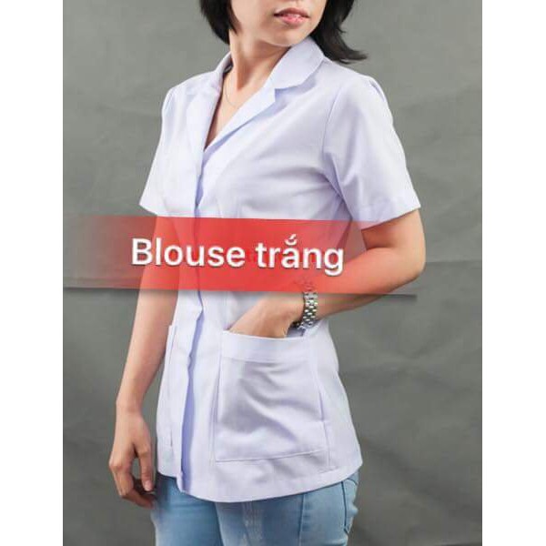 Áo Bác Sĩ - Áo Blouse Trắng