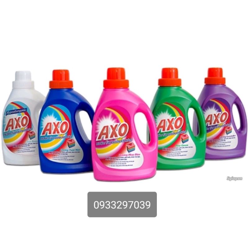 Nước tẩy quần áo màu AXO 800ml