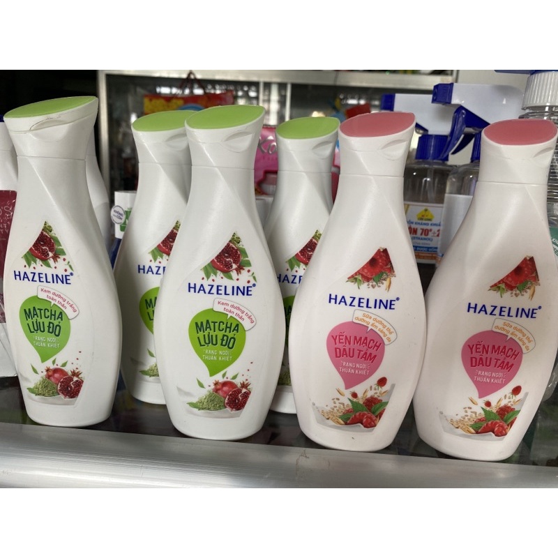 Kem dưỡng ẩm trắng da toàn thân Hazeline 230ml