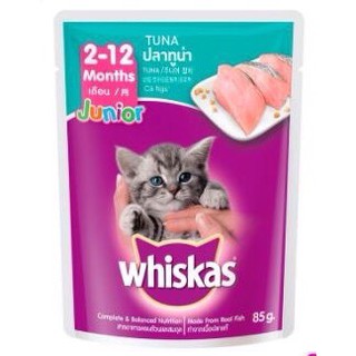 1 thùng pate gói Whiskas cho mèo