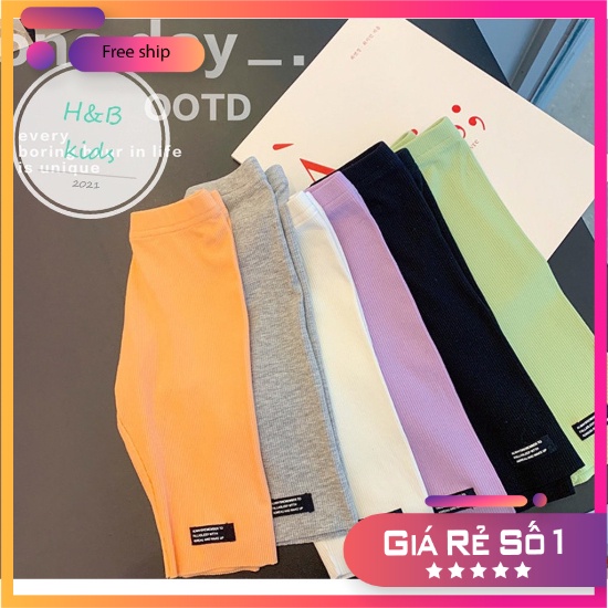 Quần Legging ngố đùi Cotton Mùa Hè Tiện Lợi Cho Bé Gái Songngukids