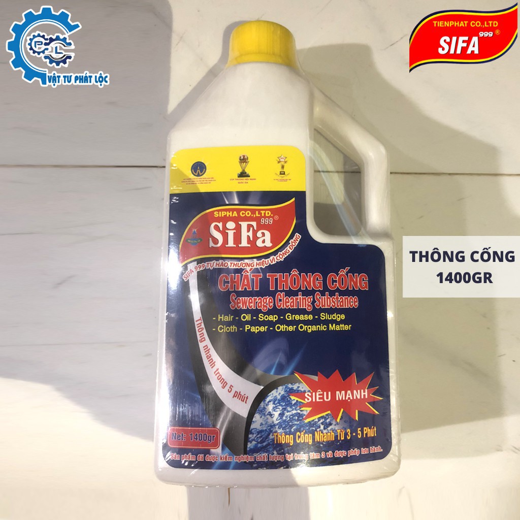 Thông cầu thông cống Sifa999 700g 1400g