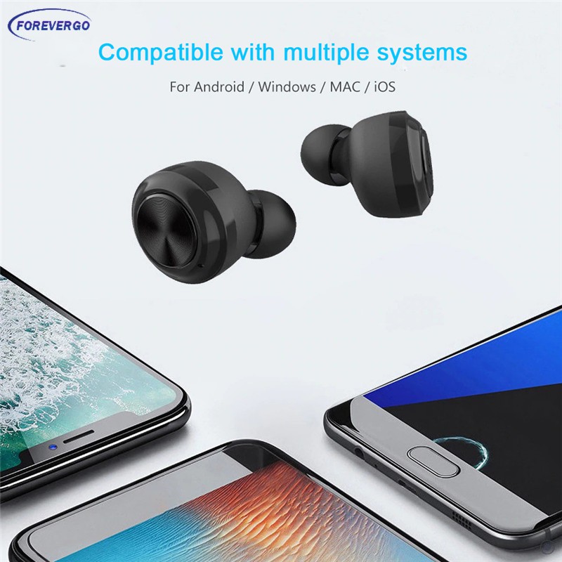 Tai Nghe Nhét Tai Kết Nối Bluetooth 5.0 Âm Thanh Hifi Có Hộp Sạc