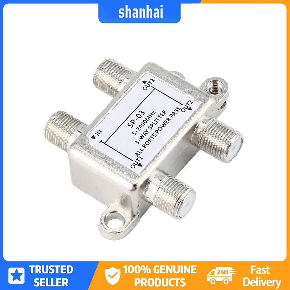Bộ Chia Tín Hiệu Vệ Tinh 3 Cổng Js-Sp03 Tiện Dụng Chất Lượng Cao