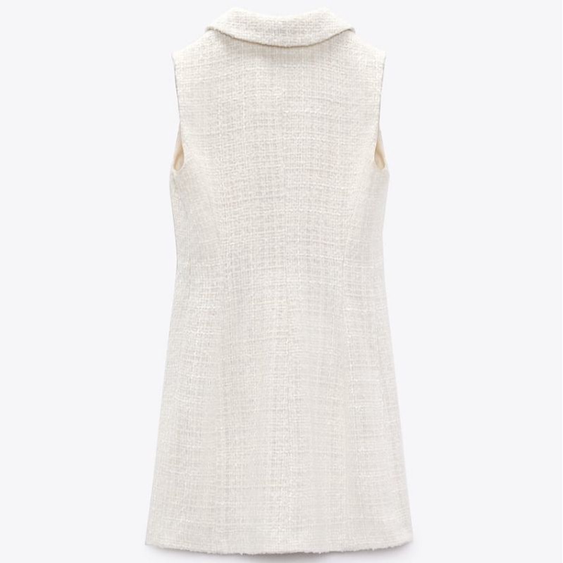 Váy ngắn sát nách cổ V ZR