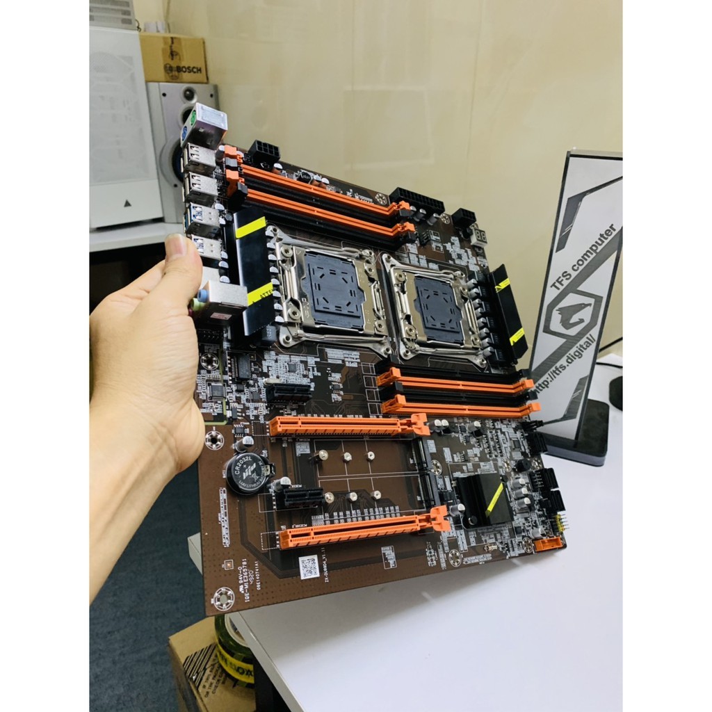 Combo Mainboard X99 Dual E5-2678v3 - Xeon V3, V4