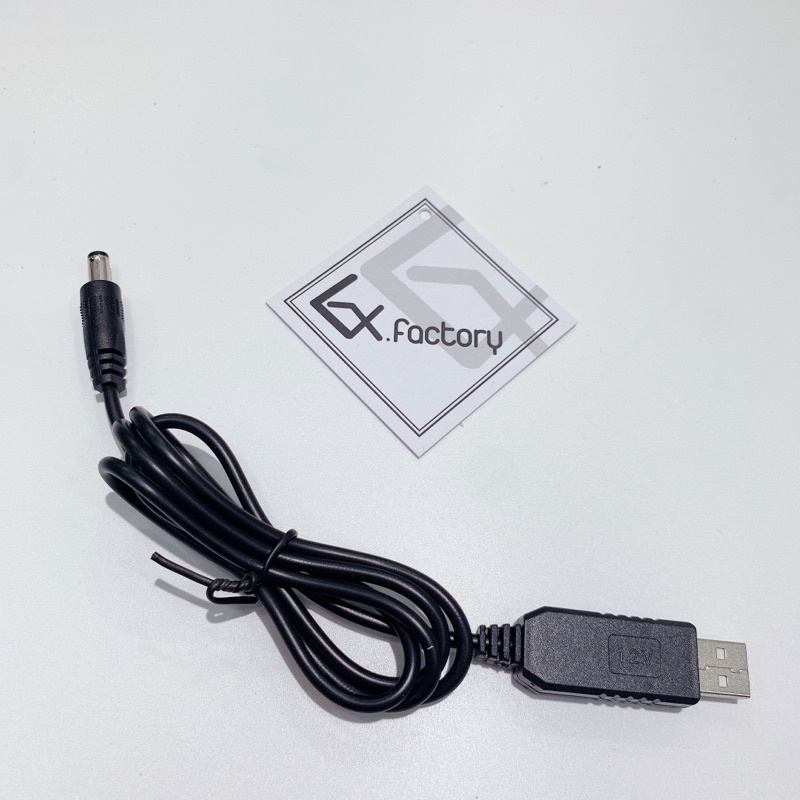 Dây Cáp Nguồn Usb 5v Sang 5v 9v 12v chân 5,5mm 2.1mm