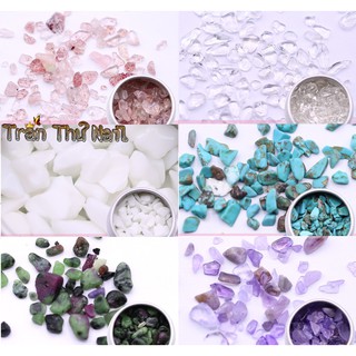 Set 12 hủ đá sỏi trang trí móng