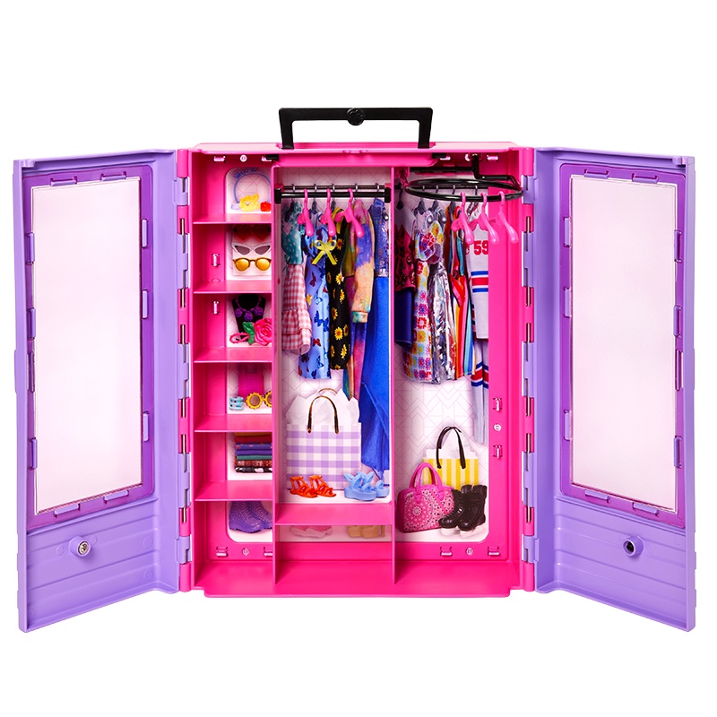 Đồ Chơi BARBIE Tủ Thời Trang Đẳng Cấp HJL66