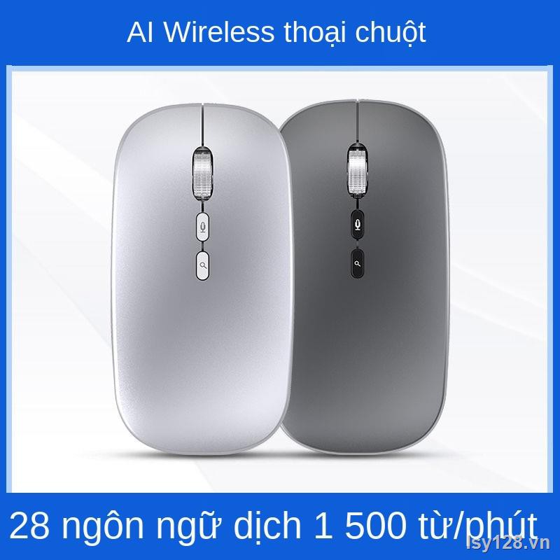 ☊ai thông minh nhân tạo dịch giọng nói chuột không dây có thể sạc lại Máy tính xách tay Apple tắt tiếng điều khiển bằng