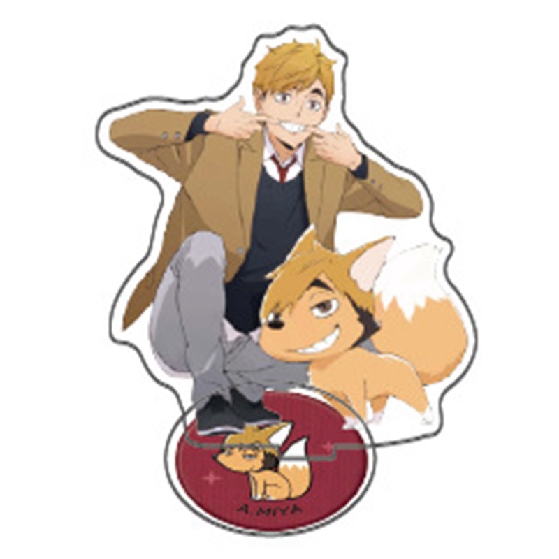 Mô Hình Nhân Vật Haikyuu Đứng Bằng Acrylic Trang Trí Bàn