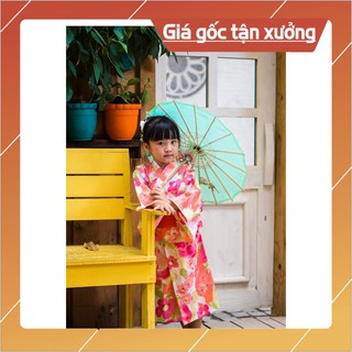 [THANH LÝ] Kimono Trẻ Em Hoa Hồng KI12