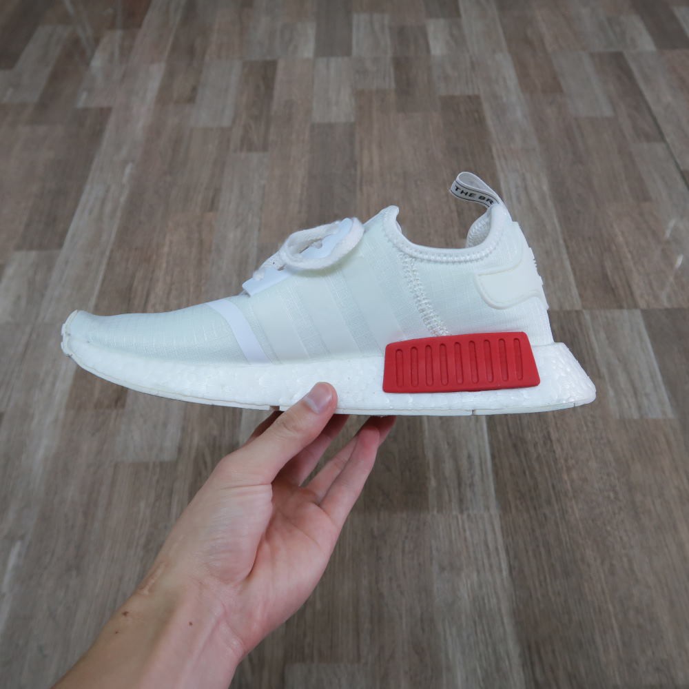 [SALE 15%] Giày Adidas NMD R1 Off White Lush Red | Giày Thể Thao