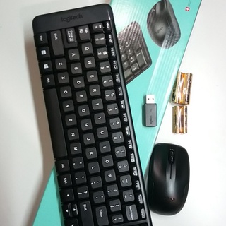 Bộ Combo Wireless Keyboard Mouse Logitech MK220 (Hàng chính hãng)