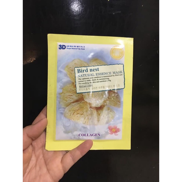 Mặt Nạ 3d Shape Natural Pulp Mask Collagen