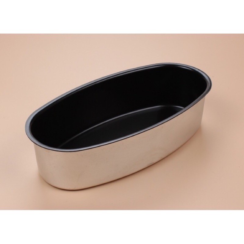 Khuôn loaf chống dính hình oval/bầu dục D08
