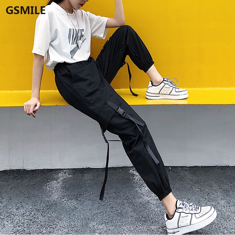 FREESHIP ĐƠN 50K_ Quần jogger phong cách Hip-hop cá tính cho nữ | BigBuy360 - bigbuy360.vn