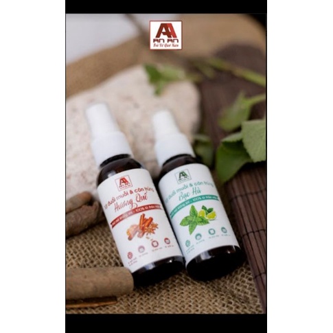 XỊT DUỔI MUỖI CÔN TRÙNG KHÔNG SỬ DỤNG HÓA CHẤT CHAI 50ML